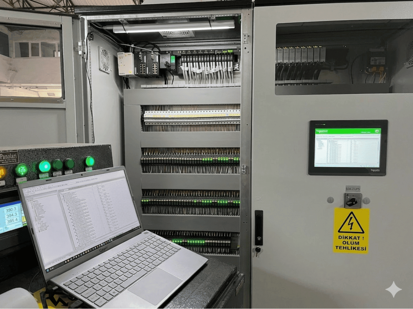 PLC OTOMASYON PANOSU 6